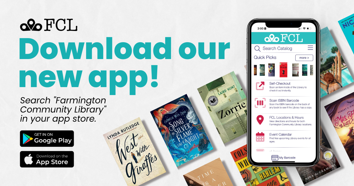 FCL Launches New Mobile App Farmington Community Library